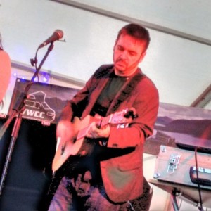 The Distance performing on Saturday evening