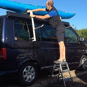 Loading a Kayak