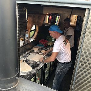 Paul the Pizza Barge man